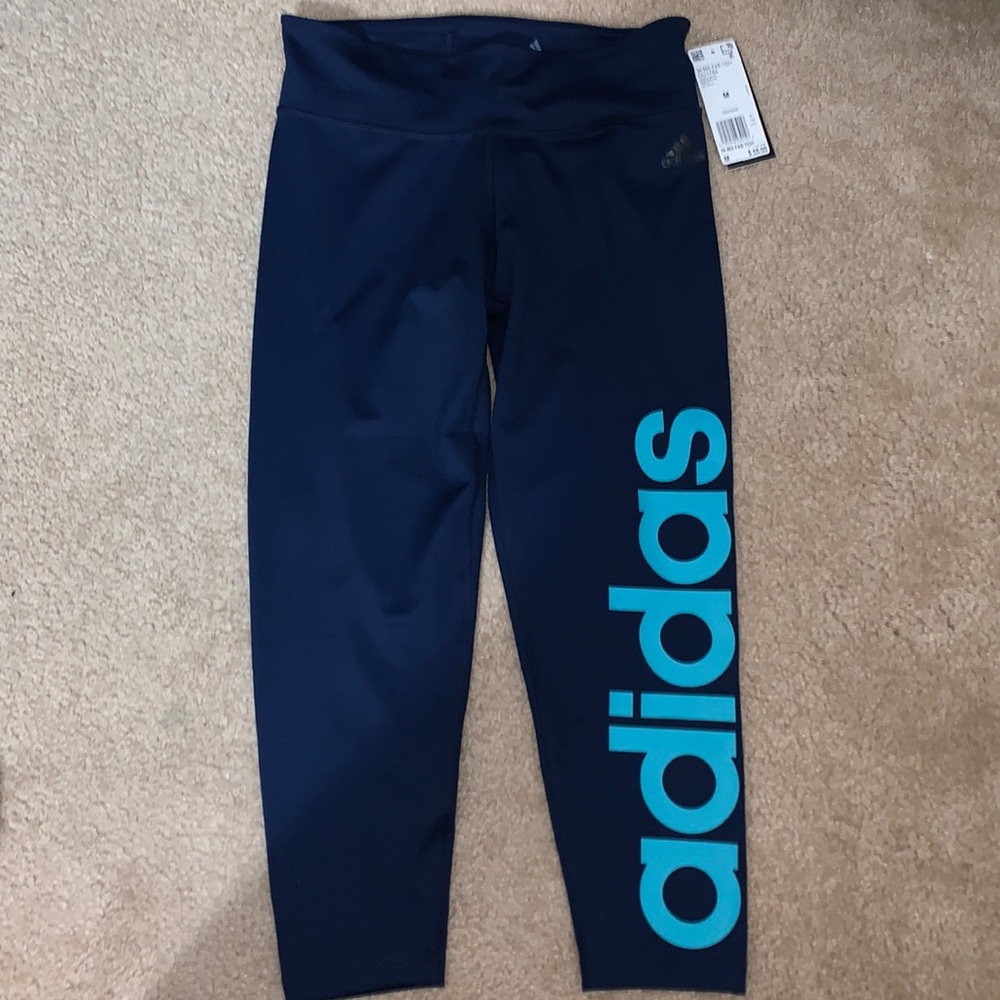 NWT!!! NEVER WORN WITH TAGS ADIDAS CROP LEGGING
